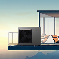 Pompe à chaleur CO2 ultra basse température avec réfrigérant R744 pour un fonctionnement de-35 ℃ et une alimentation en eau chaude de 95 ℃