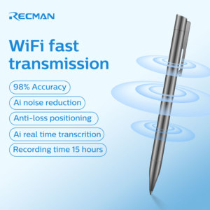 <span class=keywords><strong>Mini</strong></span> Grabadora de Voz con IA, Grabadora de Voz Inteligente con IC, Traductor en Tiempo Real con 98% de Precisión, <span class=keywords><strong>18</strong></span> Horas de Duración, Multi-idioma, para Reuniones de Negocios - Product Image 2