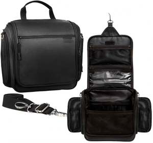 Bolsa de Maquillaje Impermeable al por Mayor, Bolsa de Cosméticos con Separación para Seco y Húmedo, Bolsa de Aseo de Viaje de Alta Calidad con Gancho - Product Image 1