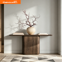 Table console minimaliste en bois massif pour salon, bureau à domicile, appartements
