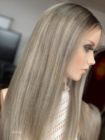 Perruque Lace Front HD 13x5 SHY en Cheveux Humains Premium Remy, Mouvement Naturel, Ligne de Cheveux Naturelle, Couleur de Salon, Fabrication en Usine