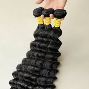 Lot de Cheveux Humains Naturels Bruts Vietnamiens 100% Non Traités, Ondulés Profonds, Noir Naturel, 8-34 pouces - Fournisseur de Confiance - Product Image 4