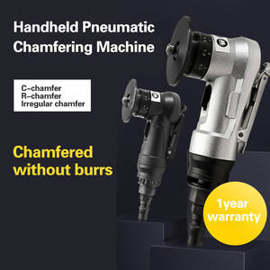 آلة شطف هوائية مدمجة، أداة إزالة الحواف الحادة للمعادن، أداة شطف للفولاذ المقاوم للصدأ وسبائك الألومنيوم - Product Image 2