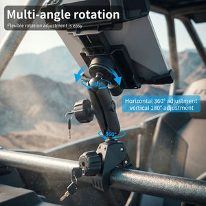 VINmounts Starlink Mini Compatible <b>Tablet</b> Mount <b>Holder</b> Adjustable Heavy Duty Stand Universal Device Bracket for Vehicle Use - Product Image 3