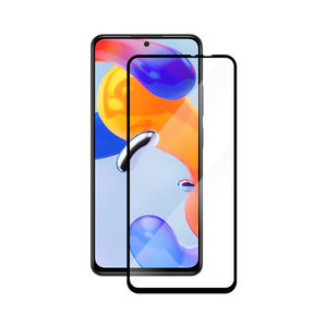 Pour <span class=keywords><strong>Xiaomi</strong></span> <span class=keywords><strong>Redmi</strong></span> <span class=keywords><strong>Note</strong></span> <span class=keywords><strong>11</strong></span> <span class=keywords><strong>Pro</strong></span> <span class=keywords><strong>5G</strong></span> ultra mince 0.33mm 2.5D 9H haute Transparent verre trempé soie impression Film protecteur d'écran - Product Image 2