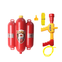 QS nouveau Design nouveauté enfants plage eau gicleur tireur feu pompier sac à dos pression pistolet à eau jouet pour enfant été piscine