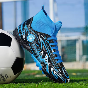 Zapatillas de Fútbol Transpirables para Niños y Jóvenes, con Tacos Largos, para Entrenamiento Deportivo, Botas de Fútbol de Caña Baja para Estudiantes - Product Image 5