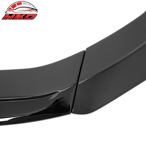 Protector de Parachoques Delantero para Ford Mustang 2024-2026 Ecoboost GT IKON V2 Estilo Negro Brillante 3 Piezas Difusor Protector de Mentón - Product Image 6