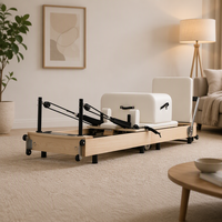 Machine de Pilates pliable en bois d'érable avec design léger, équipement de Pilates directement de l'usine