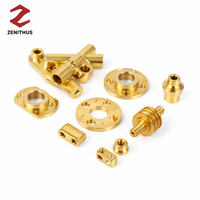 Services de fabrication CNC de pièces détachées en laiton métallique professionnelles personnalisées, tolérance serrée