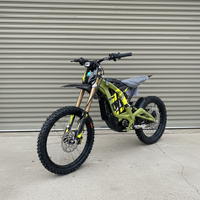 2026 Surron Original 60V 40Ah 8000W Light Bee X avec chargeur US Vélo électrique Noir vert violet bleu