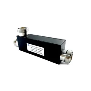 HTMICROWAVE High Quality Silver Plated 500W 7/16 DIN Female 698~4000MHz 7dB 5G DAS RF Directional Coupler