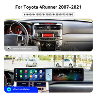 Radio MOOKAKA 12.3+ 4.99+12.3 pour Toyota 4Runner 2007-2021, Android 15, navigation, autoradio, Carplay sans fil, écran interactif