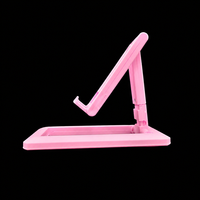 Support de téléphone de bureau pliable et réglable, support portable en ABS pour smartphone et tablette, support universel multicolore
