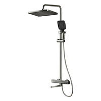 Meilleure vente en stock : Ensemble de douche thermostatique à touches piano, 4 modes, 4 sorties, jet doux, chromé – Le favori d'Europe et d'Amérique