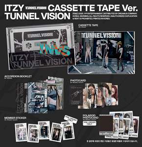 ITZY TUNNEL VISION Versión en Cassette K-pop Retro Analógico Limitado MIDZY Oficial JYP Entertainment Lanzamiento 2024 - Product Image 2