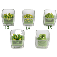 Bougie cactus de noël pour enfants, 10 pièces, ensemble cadeau, emballage pour petites attentions pour les bébés, livraison directe
