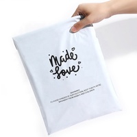Sacs d'expédition personnalisés en polyéthylène pour courrier postal, sacs d'emballage en plastique imprimés sur mesure pour vêtements