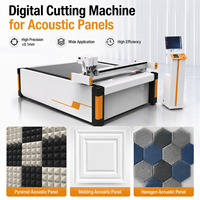 Máquina de Corte Digital CNC Automática Industrial para Corte en Bisel, para Tablero KT, Panel Acústico y Materiales de Embalaje