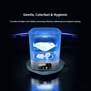 Mini <span class=keywords><strong>Lavatrice</strong></span> da 10L con Schermo Touch, Pulizia Rapida, Grande Capacità, Igenica e Delicata sui Colori, Facile da Usare - Product Image 4