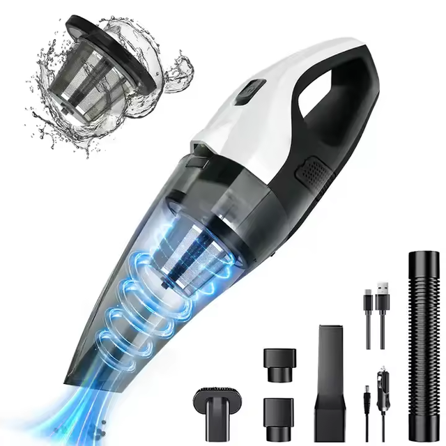 New Style Cleaning Cordless Portable Wet and Dry Car Vacuum Hand Held Wireless Mini Car Vacuum Cleaner for Car