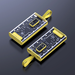 <span class=keywords><strong>Batterie</strong></span> <span class=keywords><strong>externe</strong></span> 20000mAh, bloc d'alimentation <span class=keywords><strong>externe</strong></span> 10000mAh, <span class=keywords><strong>batterie</strong></span> <span class=keywords><strong>externe</strong></span> entièrement transparente, charge rapide pour iPhone Xiaomi <span class=keywords><strong>Samsung</strong></span> - Product Image 2