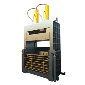 Machine à emballer automatique de presse à balles de compression de papier de rebut de carton de compression de carton pour le prix