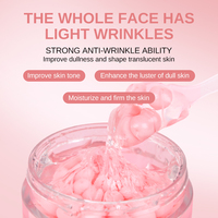 Crème Visage en Capsules de Collagène Rose PDRN ADN de Saumon Marque Privée OEM pour une Peau Éclatante, Hydratée et Raffermie – Produits Coréens de Soin de la Peau