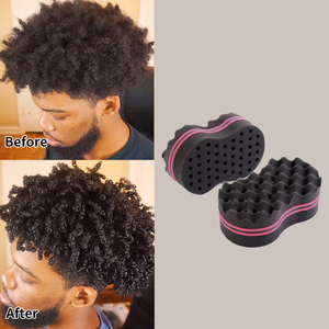 Sevich éponge afro à double ondulation latérale pour cheveux bouclés - Product Image 3
