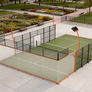 Grand Marque Durable Imperméable Cancha De Padel Chine Padel Court <span class=keywords><strong>Pas</strong></span> <span class=keywords><strong>Cher</strong></span> Prix Extérieur Intérieur Padel Court Classique Panoramique - Product Image 1