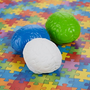 ของเล่นบีบคลายเครียดรูปทรงสมองคุณภาพสูง ทำจากโฟม PU เหมาะสำหรับเป็นของขวัญในงานปาร์ตี้และของเล่นสำหรับเด็ก - Product Image 3