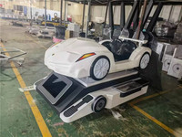 Machine de jeu à jetons d'équipement simulé d'intérieur de machine de course de voiture de nouveau style Vr pour Offre Spéciale