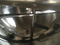 Huashang industriële stoomverwarmingsketel met mechanische roerder en mantel voor drankenverwerking