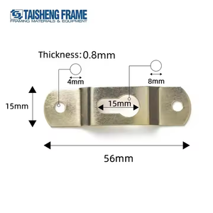 Gancho colgante para marco de fotos de alta resistencia, colgador de espejo de Metal de 15*56MM para colgar marcos de fotos, colgador de lona de gran tamaño - Product Image 2