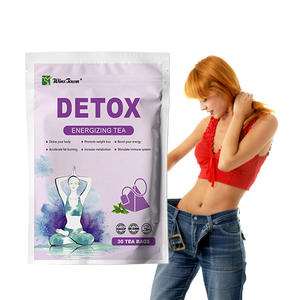 Té delgado con sabor original a base de hierbas, té de desintoxicación del vientre de <span class=keywords><strong>30</strong></span> días para té adelgazante - Product Image 1