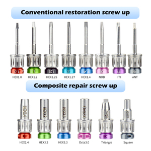 Universele Tandheelkundige Implantaat Chirurgische <span class=keywords><strong>Kit</strong></span> Momentsleutel Met 16 Schroevendraaiers Prothetisch Abutment Schroefgereedschap Voor Tandartsen - Product Image 5