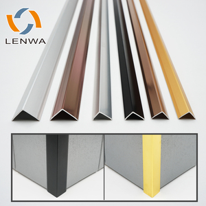 Protezione Angolare in <span class=keywords><strong>Alluminio</strong></span> LENWA per Pareti, Disponibile in Varie Dimensioni e Colori - Product Image 1