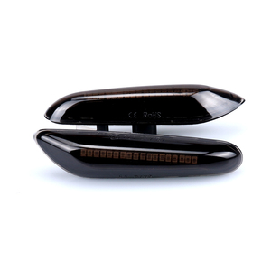 Señales de giro laterales LED NSSC para BMW E36 E46 E60 E87 E90 E92 X1 X3 guardabarros marcador lateral luz ámbar luces LED de flujo delantero - Product Image 1