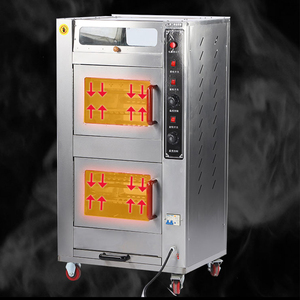 Máquina Automática Vertical de Patatas Dulces, Horno Multifuncional de Patatas de Maíz, Horno Eléctrico Comercial de Dos Capas de Gran Capacidad - Product Image 1