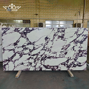 Goldtop Stone OEM Polished Finish Customized Cut to Size 7023 Printed Quartz Artificial Countertop for Apartment <b>Kitchen</b> <b>Island</b> - Product Image 4