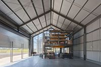 Almacén de Estructura de Acero de Instalación Rápida Personalizado, Taller Metálico de Alto Rendimiento con Gran Iluminación Natural, Edificio de Fabricación