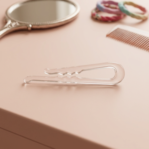 AA0156 Plastic T-Shirt <b>clip</b> | Plastic T-Shirt <b>Clip</b> Injection Molded Industrial Use Transparent U-Shaped <b>Hook</b> - Product Image 2
