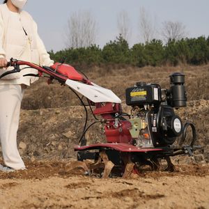 NEWWPANDA Cultivateur agricole diesel 6HP haute productivité pour la plantation de canne et le labour du sol - Product Image 6