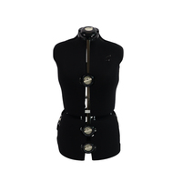 Mannequins de couture taille S Mannequin femme tissu plastique taille réglable Mannequin poupée