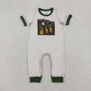 ชุดรอมเปอร์แขนสั้นลายเป็ดสำหรับเด็กผู้ชาย - Product Image 4