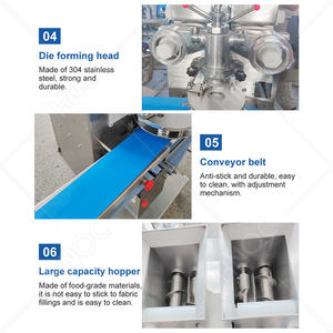 HNOC Maquina Fazer Coxinha E <span class=keywords><strong>Salgados</strong></span> Machine à crème glacée électrique Maamoul Mini Mochi Encrust Machine pour snacks - Product Image 4