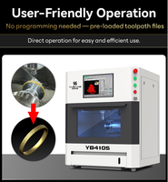 Solution avancée de fabrication de bijoux CNC: broche 60,000 tr/min pour une finition ultra-fine, outils et équipements de bijoux numériques