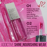 Gloss à lèvres haute brillance 6 couleurs, effet scintillant, hydratant, repulpant, pour maquillage de fête, cosmétique