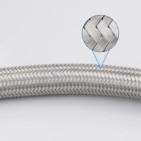 Tuyau flexible tressé en acier inoxydable haute résistance