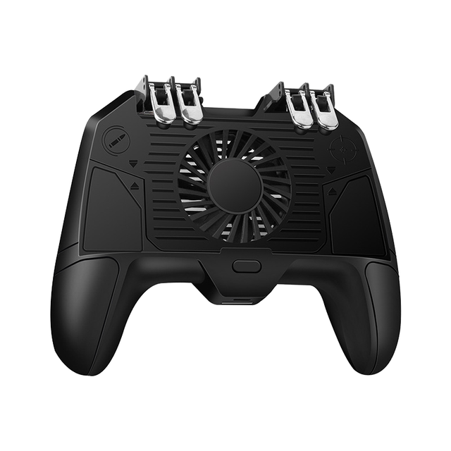 Maitre New Wireless for Mobile Gamepad Controller L1R1 Trigger Six 6-Finger Call Duty Mobile Joystick Cooling Fan Vibration